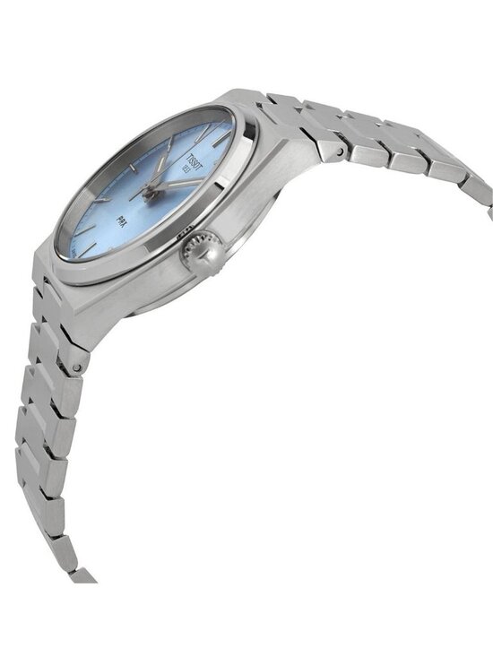 NWT Tissot PRX 35 Quartz Blue Dial Ladies Watch